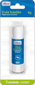 Tilibra - Cola em Bastão 9g - Blister com 1 unidade, 156604