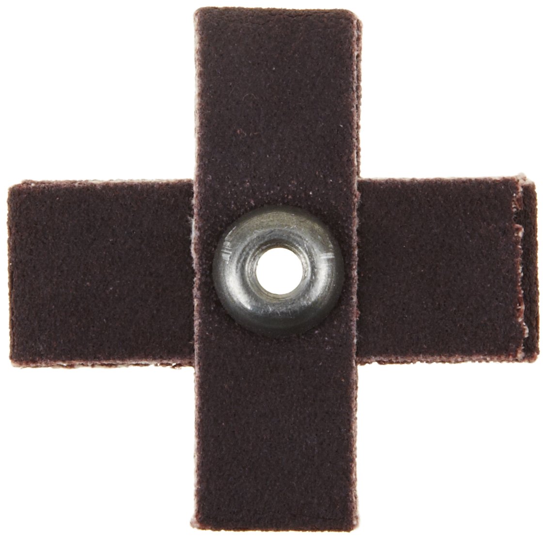 Merit Abrasive Cross Pad, 8 Ply, Aluminum Oxide, 11/2" Length x 11/2