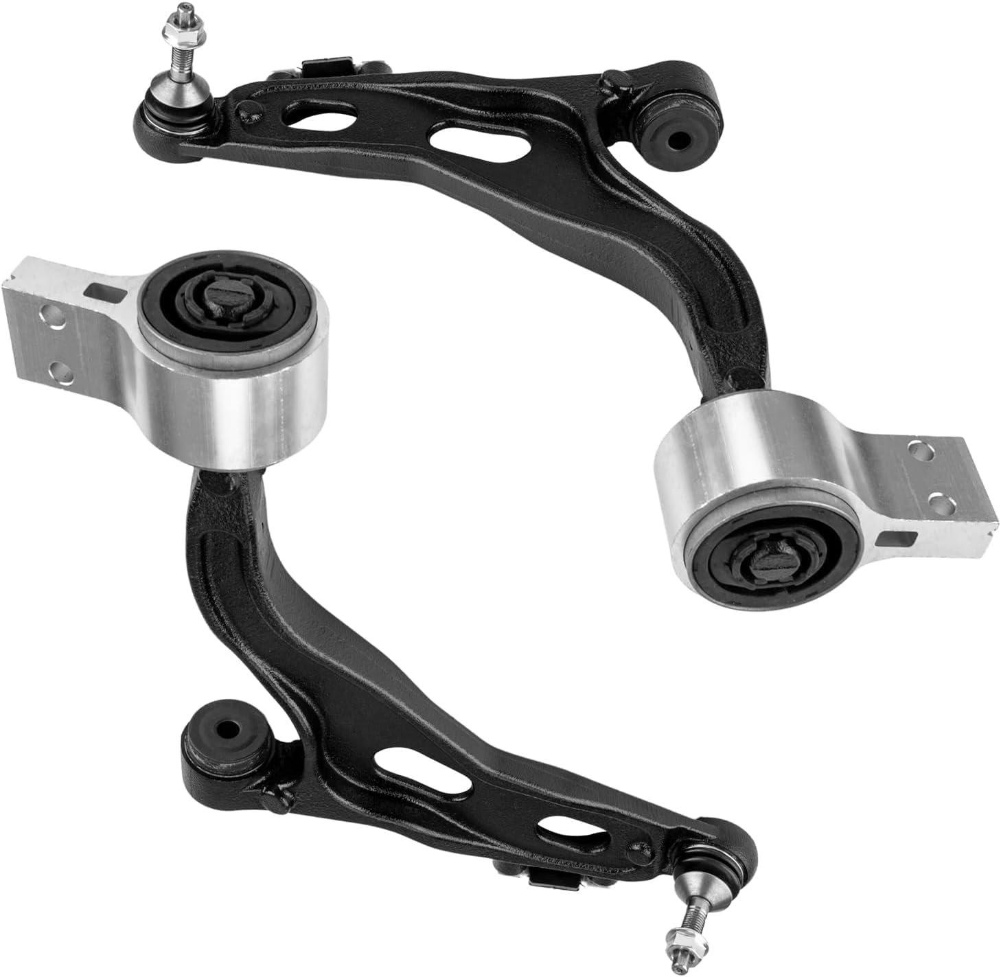 Torchbeam 2Pcs Front Upper Lower Control Arms, Suspension Kit with Ball Joint for Freestyle 2005 2006 2007 Replace for K621604 K621603