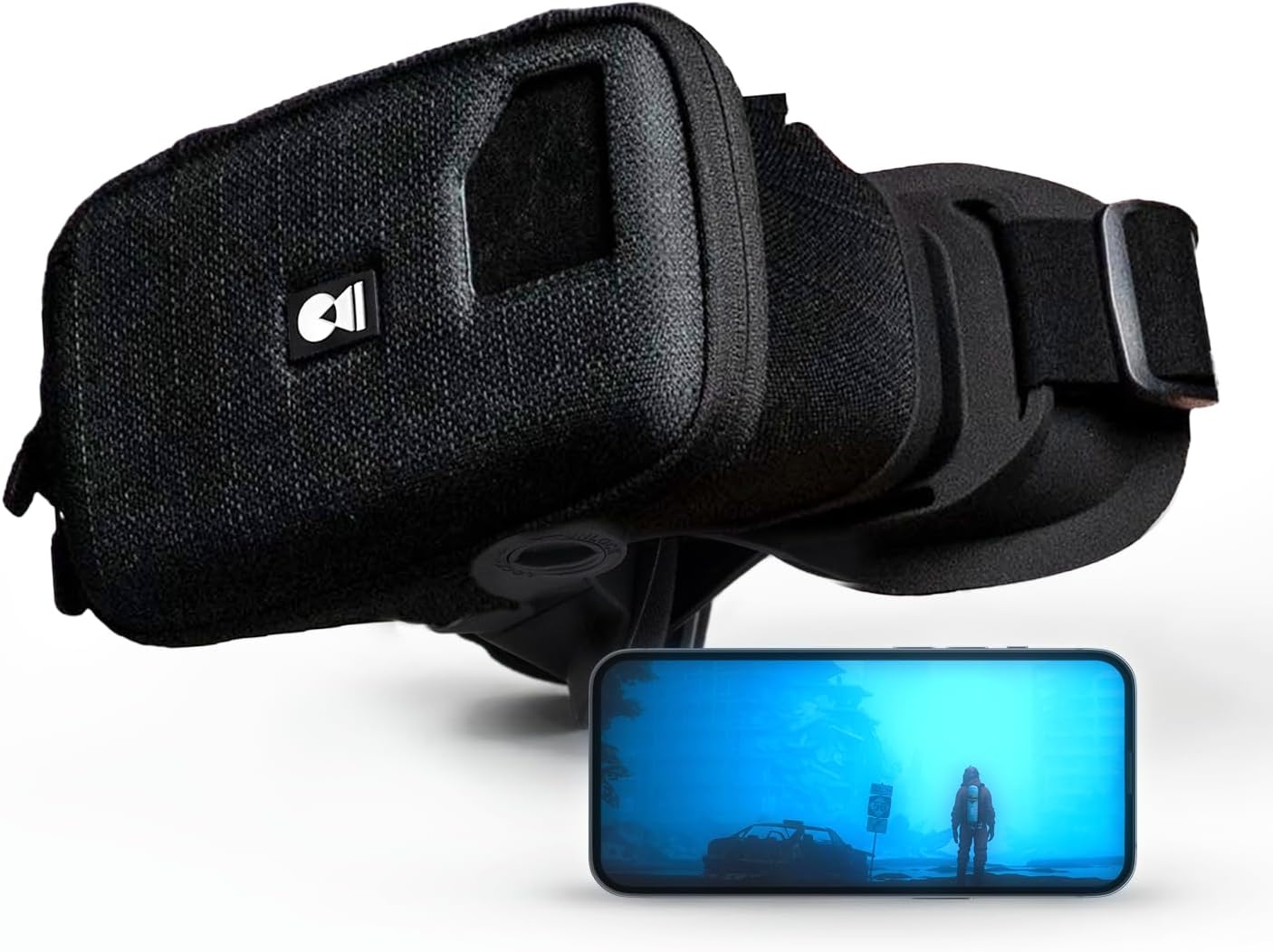 MagiMask VR Headset for Phone | Unibody Lens | HD FPV Monitor Compatible with All Smartphones | Alternative to AR Glasses & VR Goggles MagiMask VR Headset for Phone | Unibody Lens | HD FPV Monitor Compatible with All Smartphones | Alternative to AR Glasses & VR Goggles