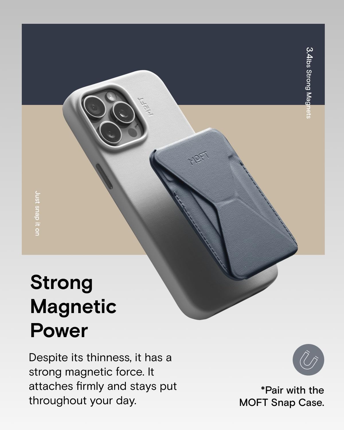 Amazon.com: MOFT Magnetic Wallet Stand Compatible with iPhone 17