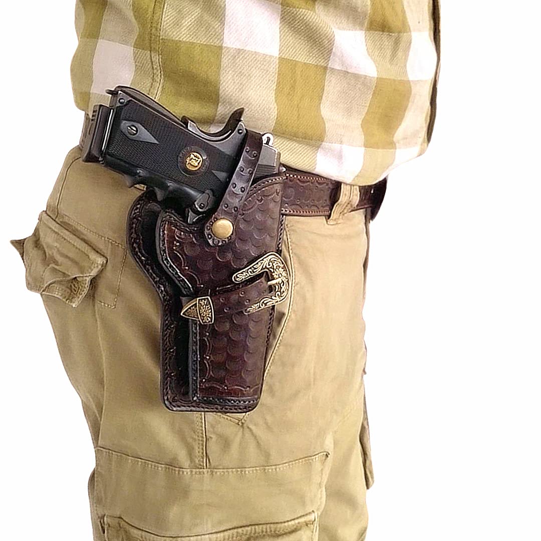 Buy Ally Western Style Belt with Holster for Colt 1911, Springfield 1911, Sig 1911, Browning