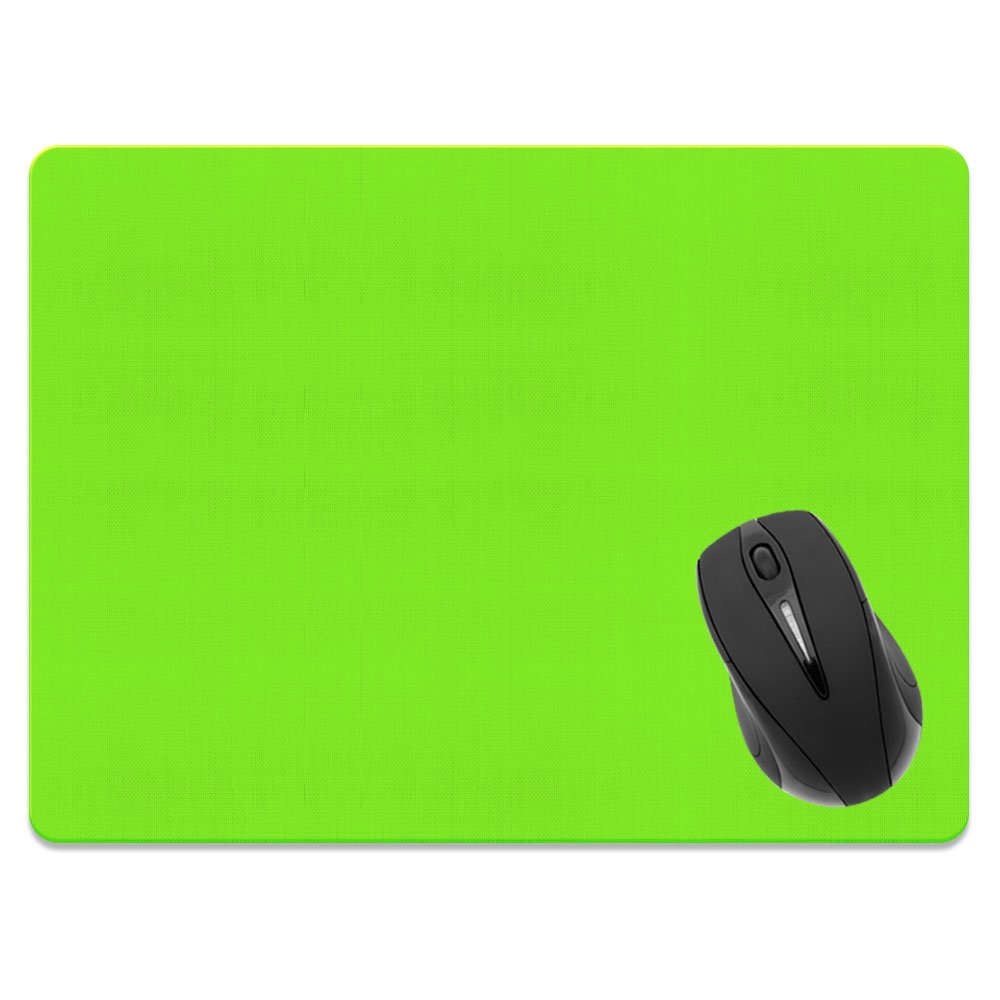 Extra Large (X-Large) Size Non-Slip Rectangle Mousepad, FINCIBO Solid Green Mouse Pad for Home, Office and Gaming Desk