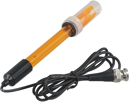 ORP Electrode Replacement with Upright BNC Q9 Connection for Use in ORP Testing Equipment and Controllers