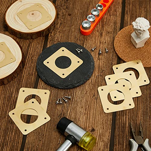 Hotop 18 Pieces Metal Bird House Guard With Copper Portal Bird House Hole Protector Predator Guards For Bird Houses Metal Bird Guard 1 1/2 Inch Opening For Eastern Bluebird Houses, My-Hotop-14762 #TOP6