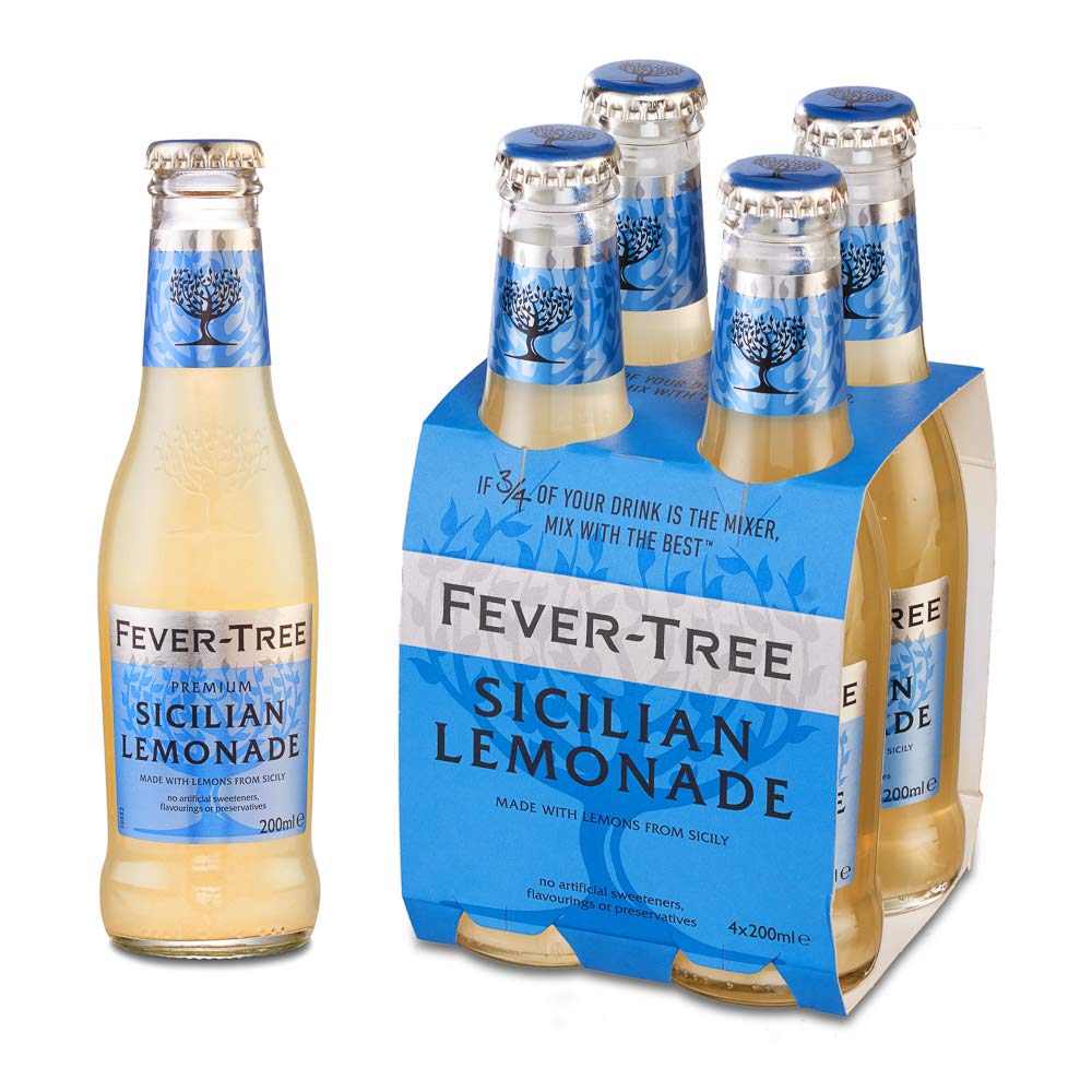 Fever Tree Fever Tree Premium Sicilian Lemonade Pack de 4 Botellas 20cl - 4800 ml