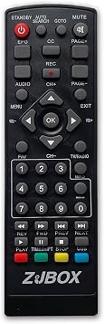 ZJBOX Remote Control adapted to ZJBOX Digital TV Converter Box