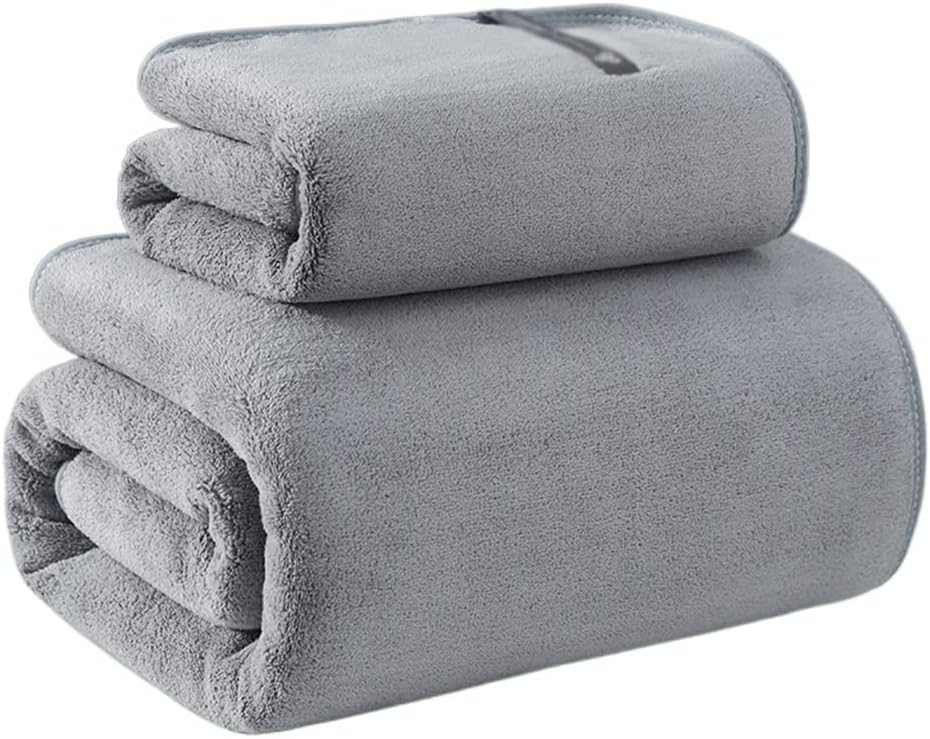 Thighten Increase Bath Towel Cotton Soft Water Absorption Home can wear a Blanket Towel Two Suits