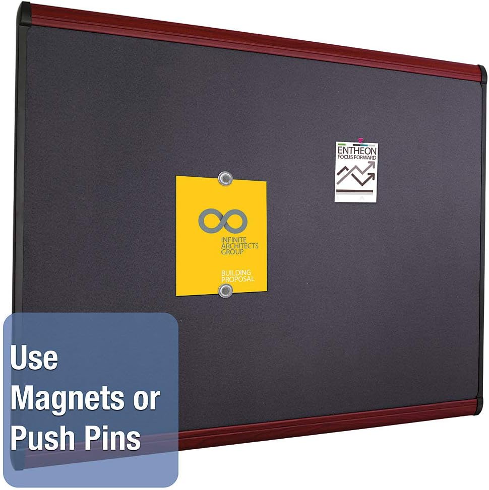 Quartet Prestige Plus Fabric Bulletin Board, 6' x