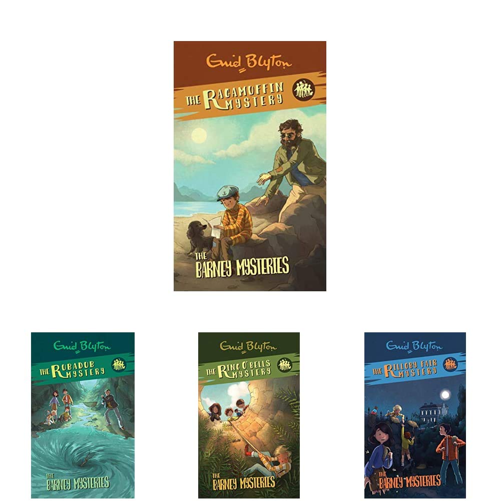 The Ragamuffin Mystery: Book 6+The Rubadub Mystery: Book 4+The Ring O' Bells Mystery: Book 3+The Rilloby Fair Mystery: Book 2(Set of 4 Books)
