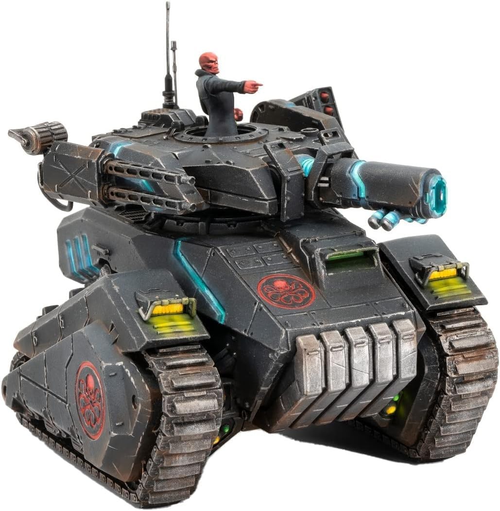 Marvel: Crisis Protocol Hydra Tank Terrain & Ultimate Encounter - Test Your Skills Against Hydra Might! Tabletop Superhero Game, Ages 14+, 2 Players, 90 Minute Playtime, Made by Atomic Mass Games
