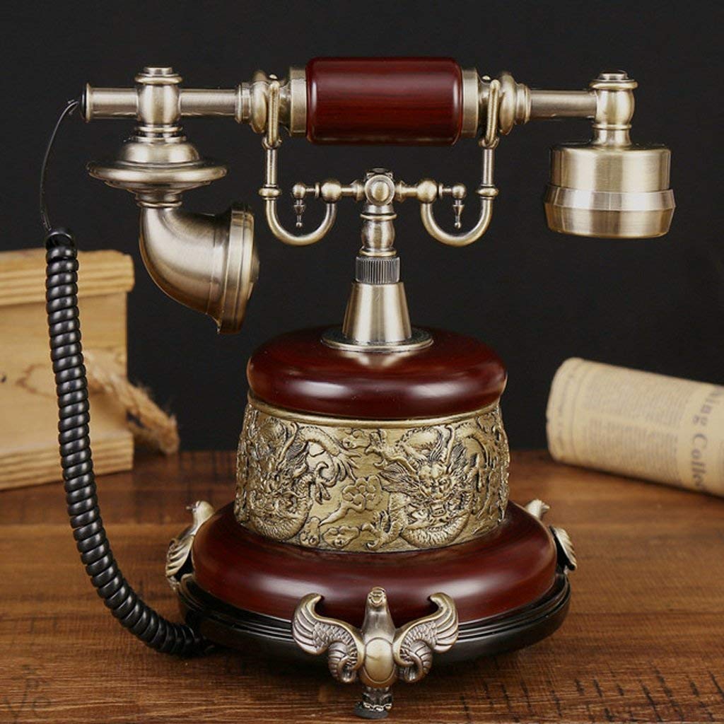 Telefono Antico Europeo Pastorale retrò Telefono Fisso per Famiglie