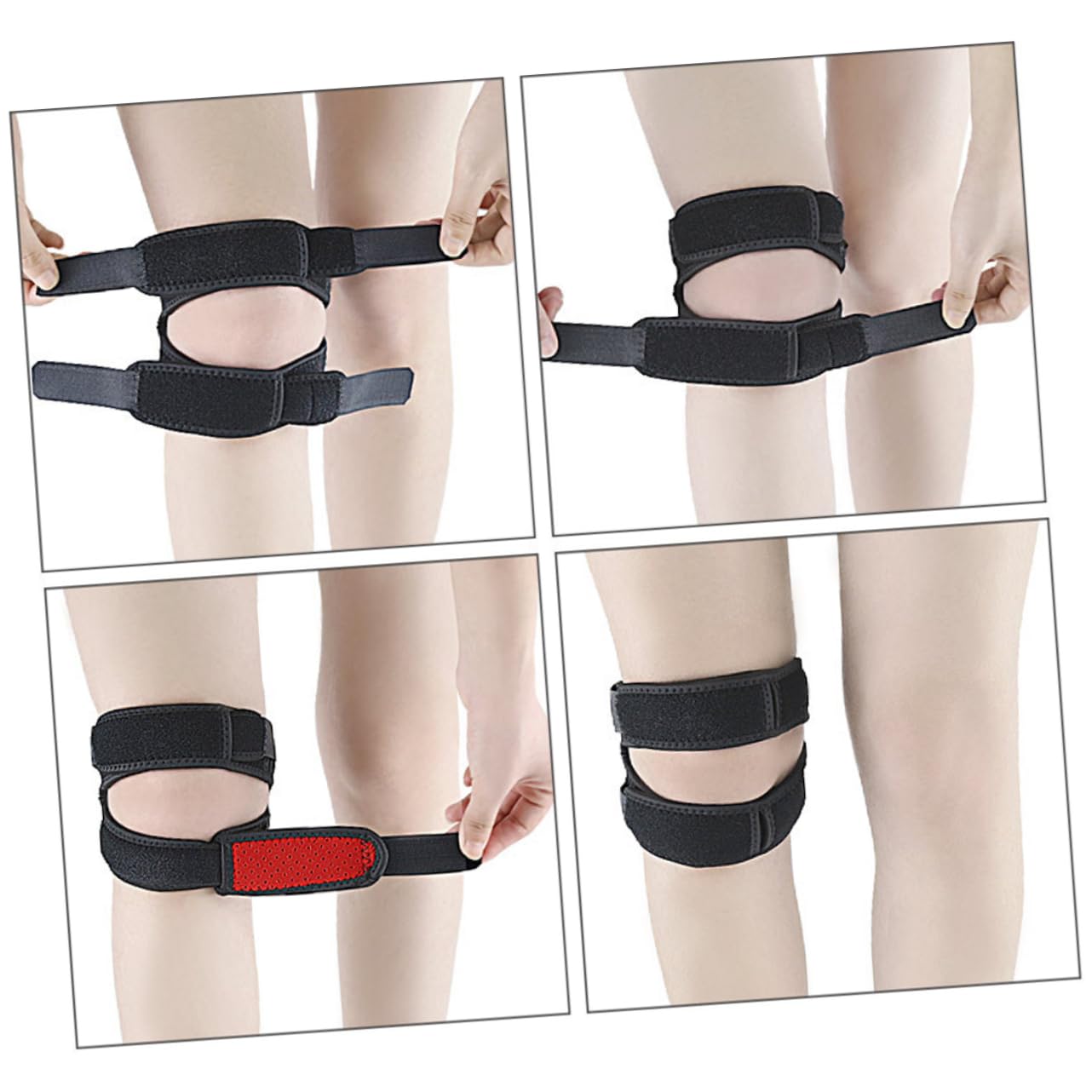 COLLBATH Knee Pad Breathable Material Comfortable and Durable Sports Brace for Stability Enhancement