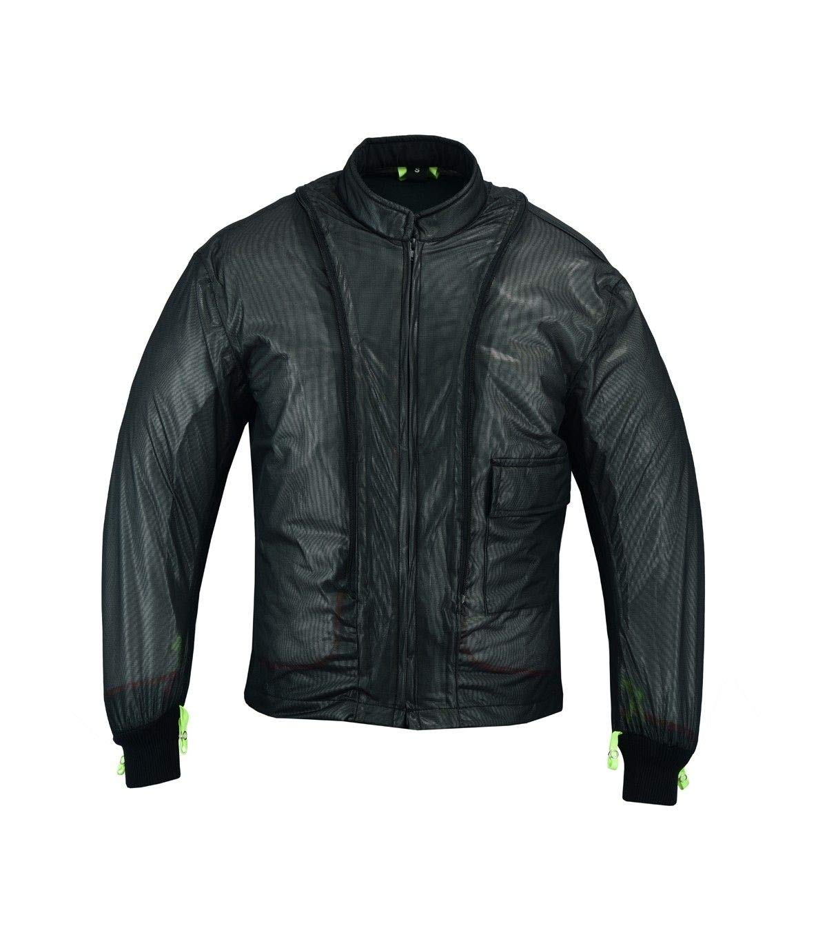 LOVO - Chaqueta Moto Tricapa 4 Estaciones Mujer - Chaqueta Moto Mujer Verano e Invierno con Protecciones - Longitud 3/4 Impermeable y Transpirable- Ideal para Ciudad, Carretera y Todas las Estaciones