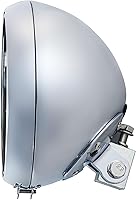 Vista 6 de FATECIM Faro delantero redondo de 7 pulgadas para motocicleta, carcasa de cubo de faro de 7 pulgadas, cubierta protectora de carcasa de faro LED