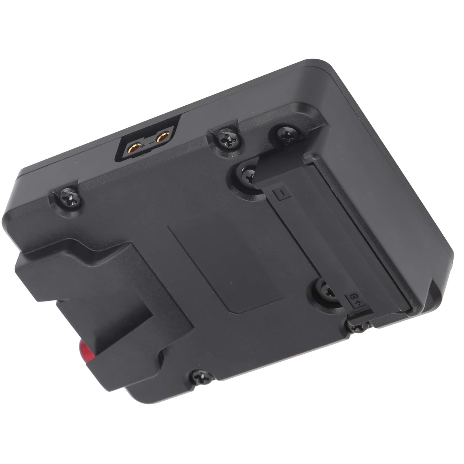 Placa de batería V-Lock para cámara con adaptador de salida D-Tap negro 8