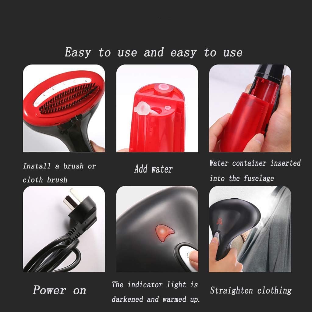 Steam Hand Held Fabric Steamer, Vertical and Horizontal Steamer, Portable for Home and Travel