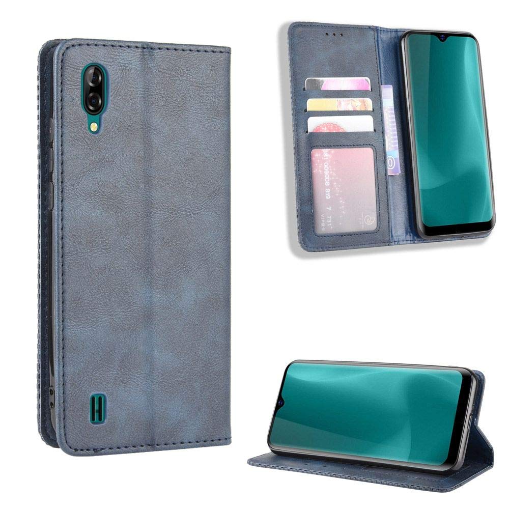 Custodia A Libro Con Portafoglio E Supporto Per Blackview A60 Pro - Pelle PU Magnetica Con Slot Per Schede - 2