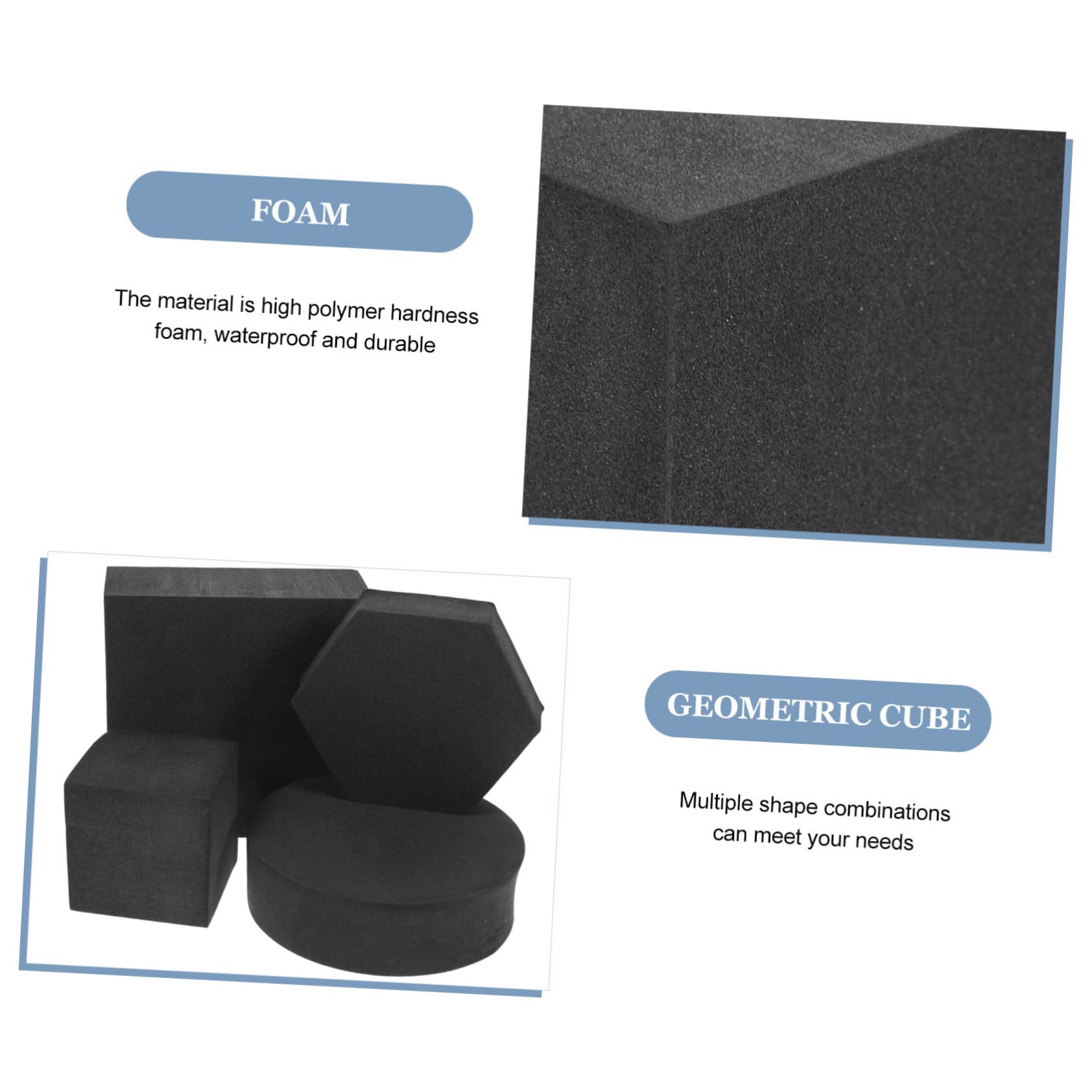 ARTIBETTER 20 Pz Corsia Fotografica Cubo Modellazione Trucco e Accessori Oggetti Di Scena Per La Fotografia Di Gioielli Oggetti Di Scena Per La Fotografia Del Prodotto Schiuma Polimerica