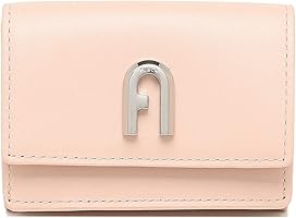 Amazon | [フルラ] 三つ折り財布 ムーン ミニ財布 ピンク