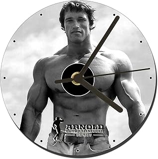 Arnold Schwarzenegger B Orologio CD Clock 12cm