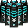 Umbro Deo Spray Ice 150ml - Pack of 6