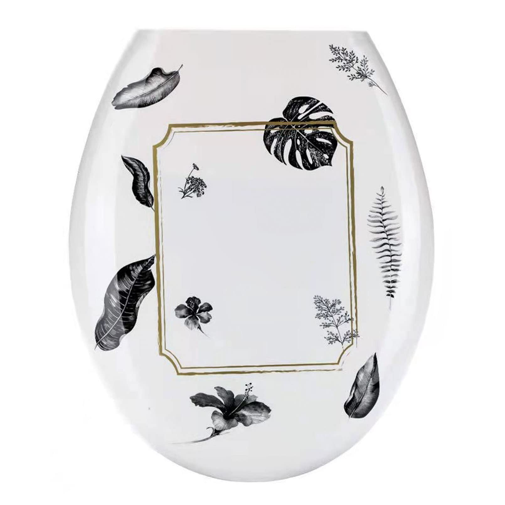 Abattant WC allongé confort haut de gamme abattant fermeture lente