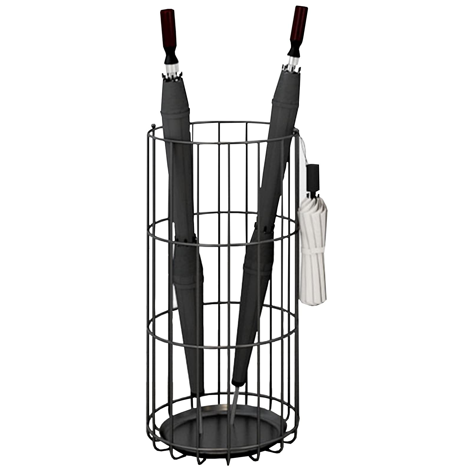 Porte-parapluie métallique de qualité supérieure, lignes épurées et finitions antirouille