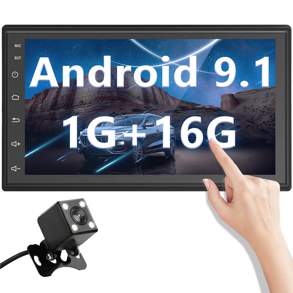 Android Double Din Car Stereo with GPS Navigation Bluetooth Rimoody 7