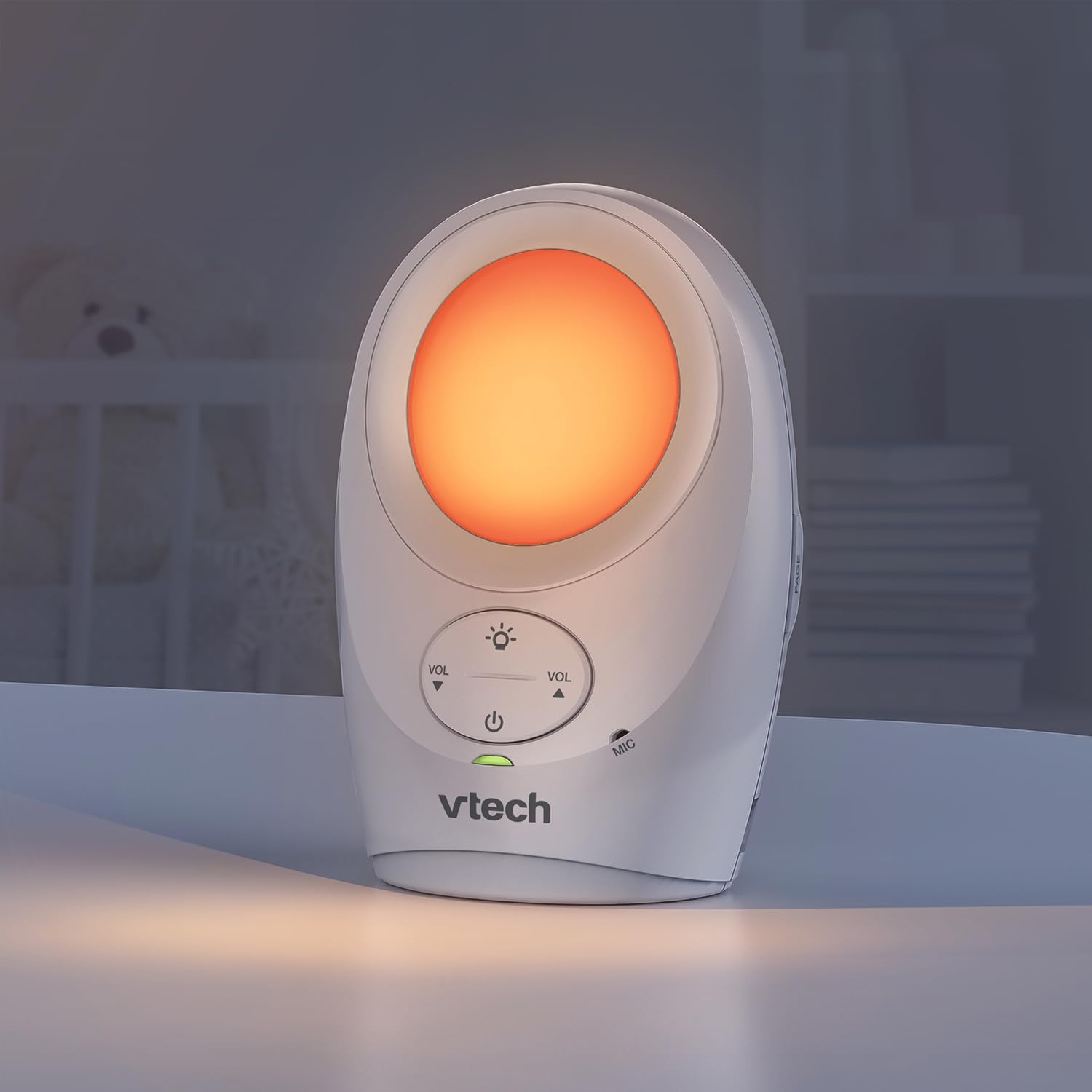 VTech - Babyphone Night Light - Fonction Veilleuse, Communication Parent/bébé - BM1211 - Version FR