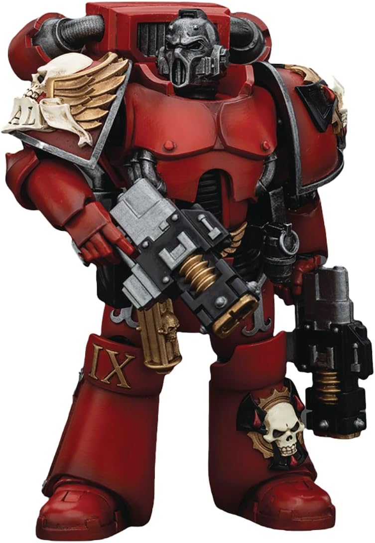 JoyToy Warhammer 40K: Blood Angels Angel’s Tears Squad Erelim with Volkite Serpentas 1:18 Scale Action Figure