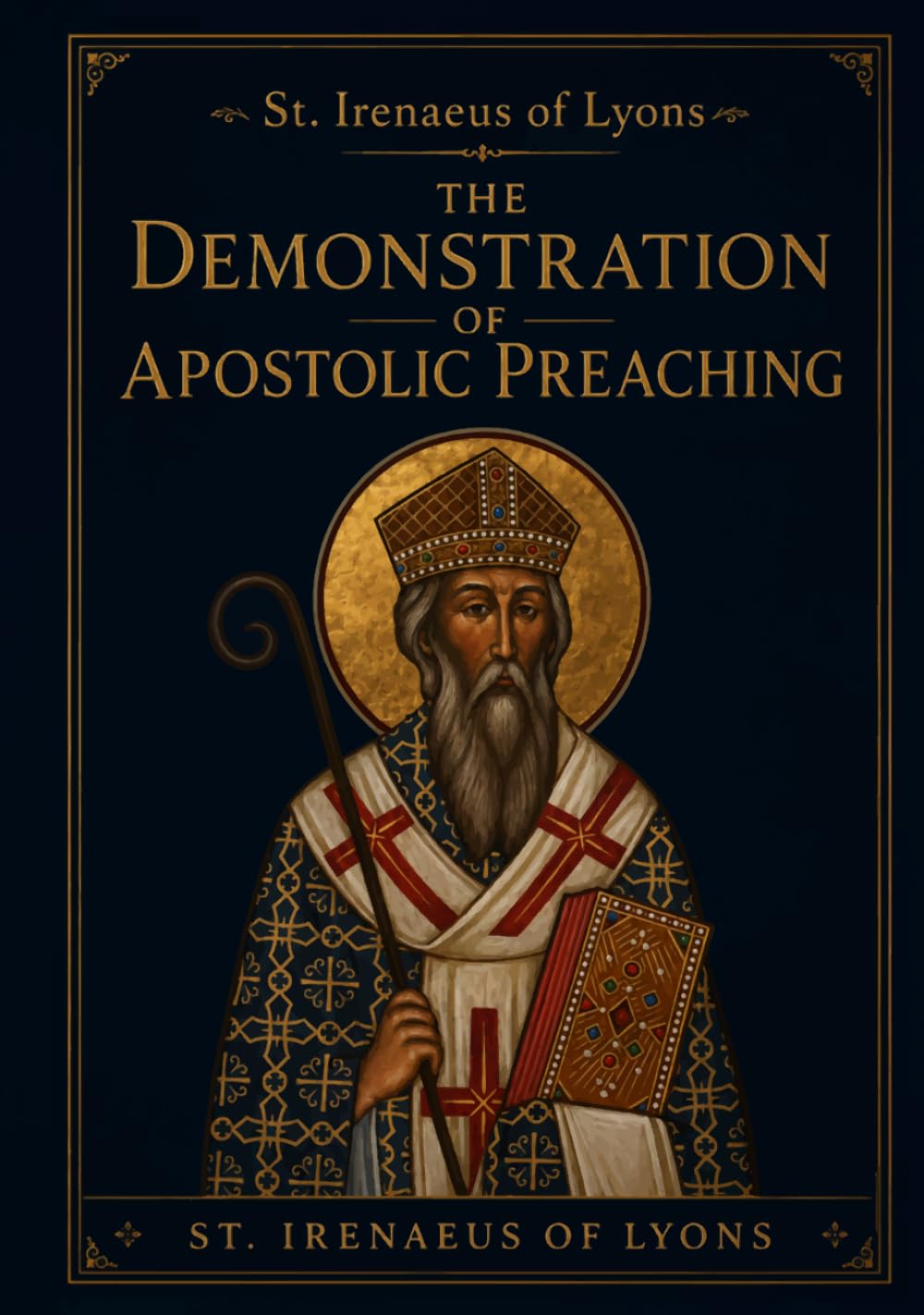 St. Irenaeus of Lyons: The Demonstration of Apostolic Preaching: An Early Christian Theology Book Unabridged & Illustrated