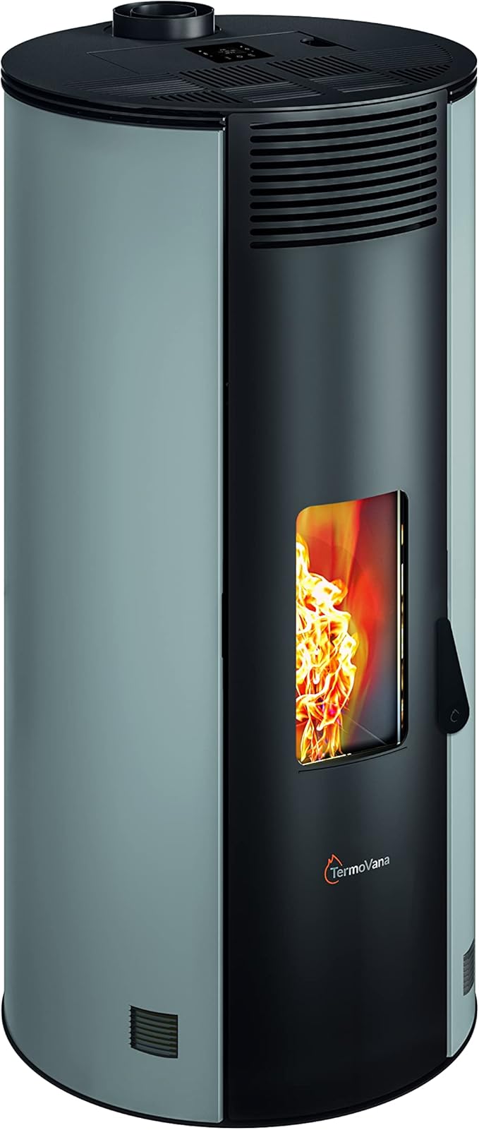 Fancy 12.0 PJ pellet stove 12 kW hermetic complete with 1way