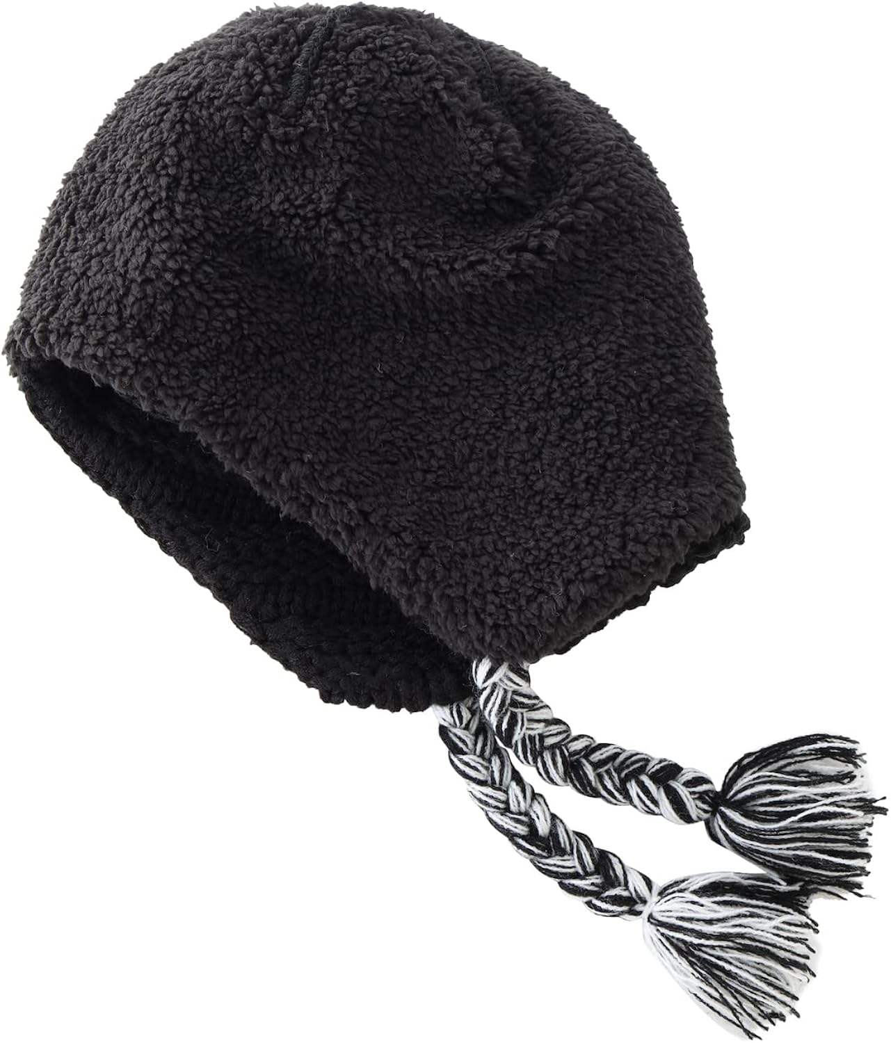 Home Prefer Toddler Girls Boys Sherpa Lined Knit Kids Hat with Earflap Winter Hat: Clothing, Shoes & Jewelry