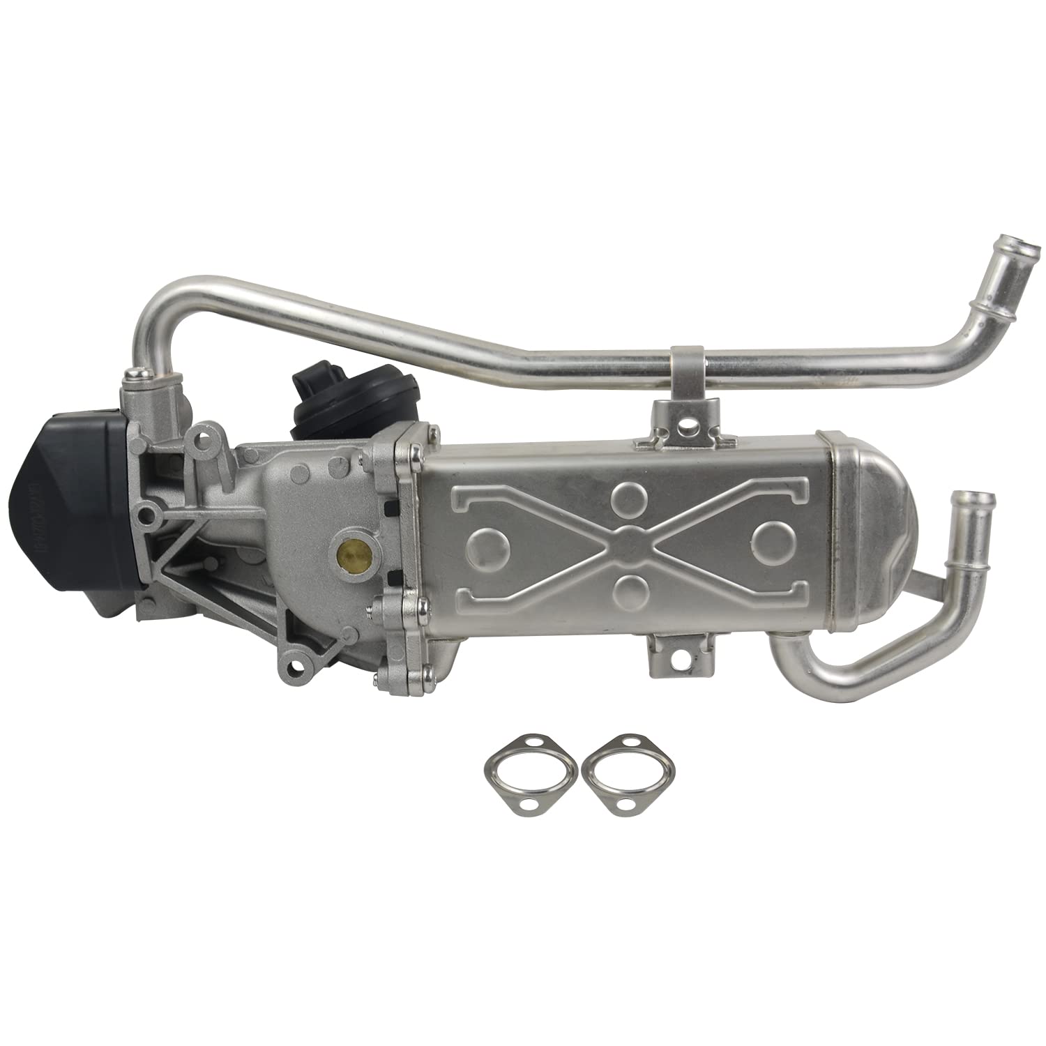 Vanne EGR et Refroidisseur Compatible avec P0l0 Ibi-za T0led0 Fa-bia Ra-pid R00mster A1 1.6TDI 2.0TDI 8XA 6J5 542 NH1 6R 03L131512BA 03L131512AS