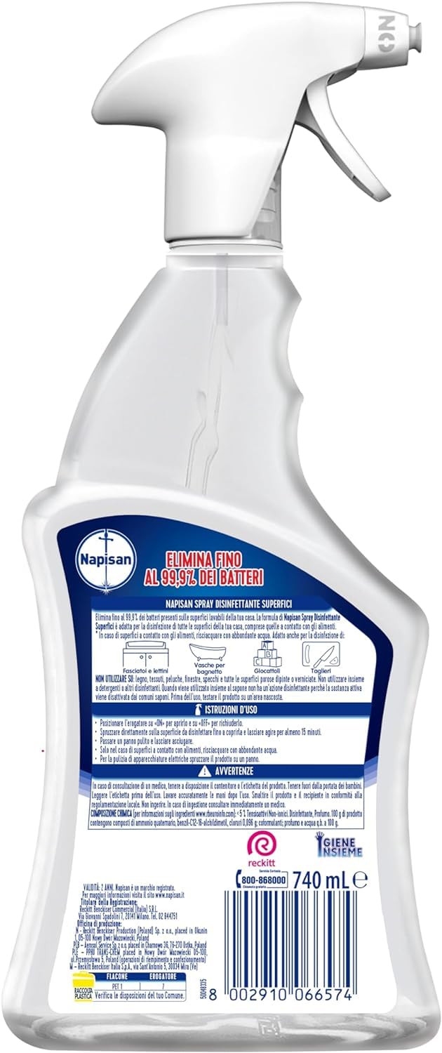 Napisan Spray Disinfettante Classico 740ml x3