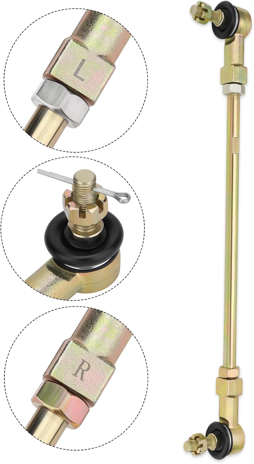 M MATI Tie Rod Ends Assy Left Right for Honda TRX400EX 1999-2008 TRX400X 2009-2014 53157-HN1-601 53158-HN1-601 53521-HN1-000