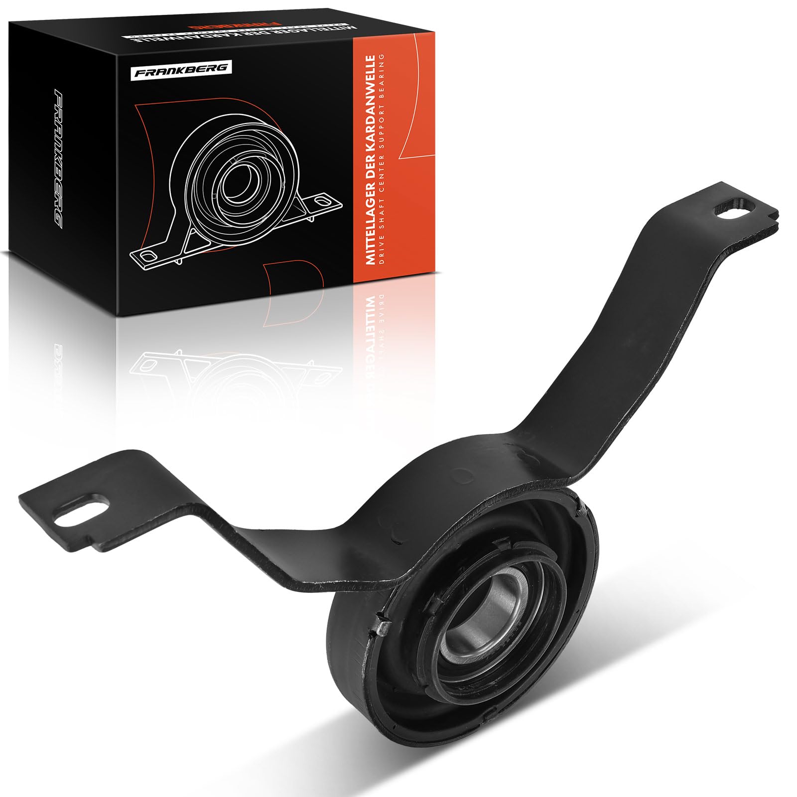 Frankberg Cojinete del árbol de transmisión Cojinete del árbol cardán Caja de cambios Manual Trasera Compatible con A6 4B2 1.8L-4.2L 1997-2005 A6 Avant 4B5 1.8L-4.2L 1997-2005 Replace# 4B0521101M