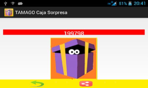 Caixa de surpresa tamago