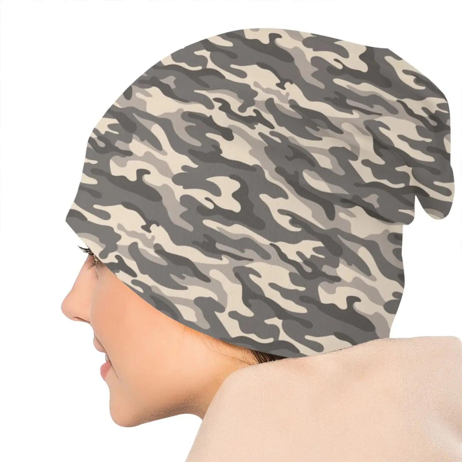 Czapki czapki Skullies czapki beanie czapka czapki czapki Skullies czapki beanie czapka czapka kamuflaż czapki uniseks mężczyźni kobiety Homme wiosna ciepła czapka termiczna czapka dzianinowa,