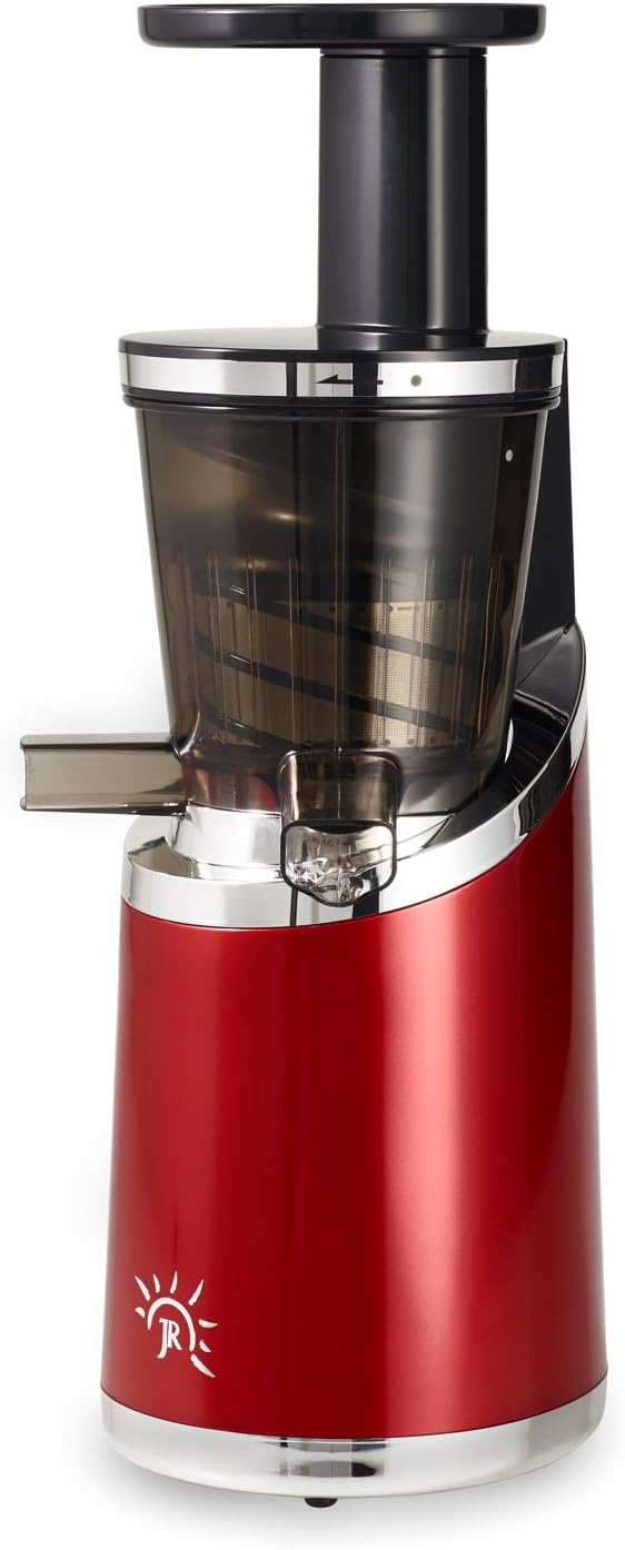 Purus Slow Masticating Juicer Silver. Worlds Purest 30rpm Rotation (Supreme Red)