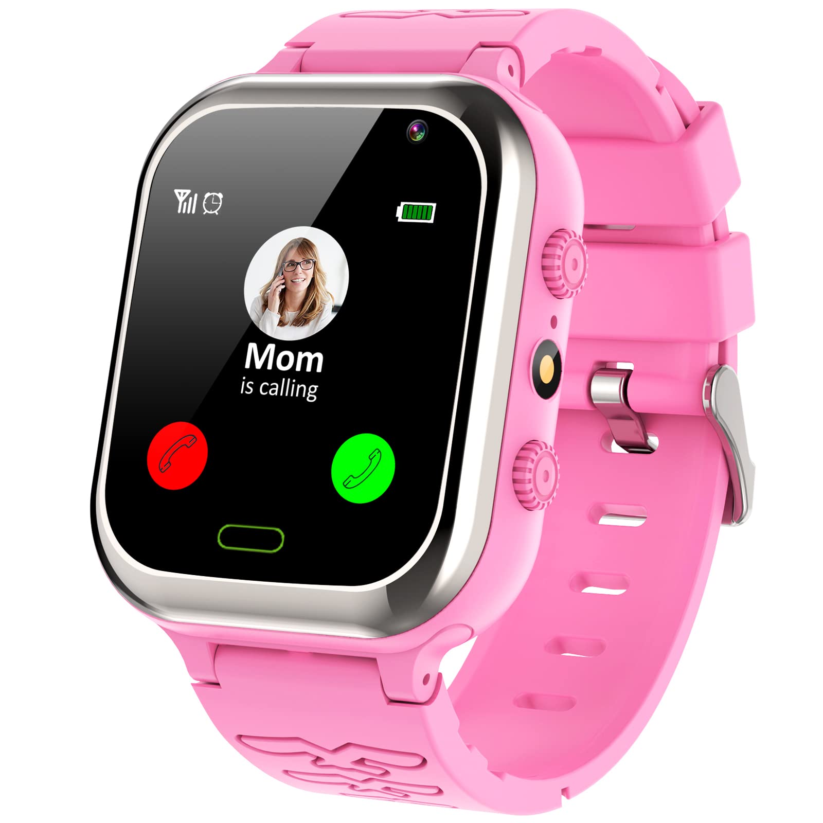Montre Connectée Enfant 4G/GPS/WiFi Mode Classe, IP68, Montre Intelligente Enfants