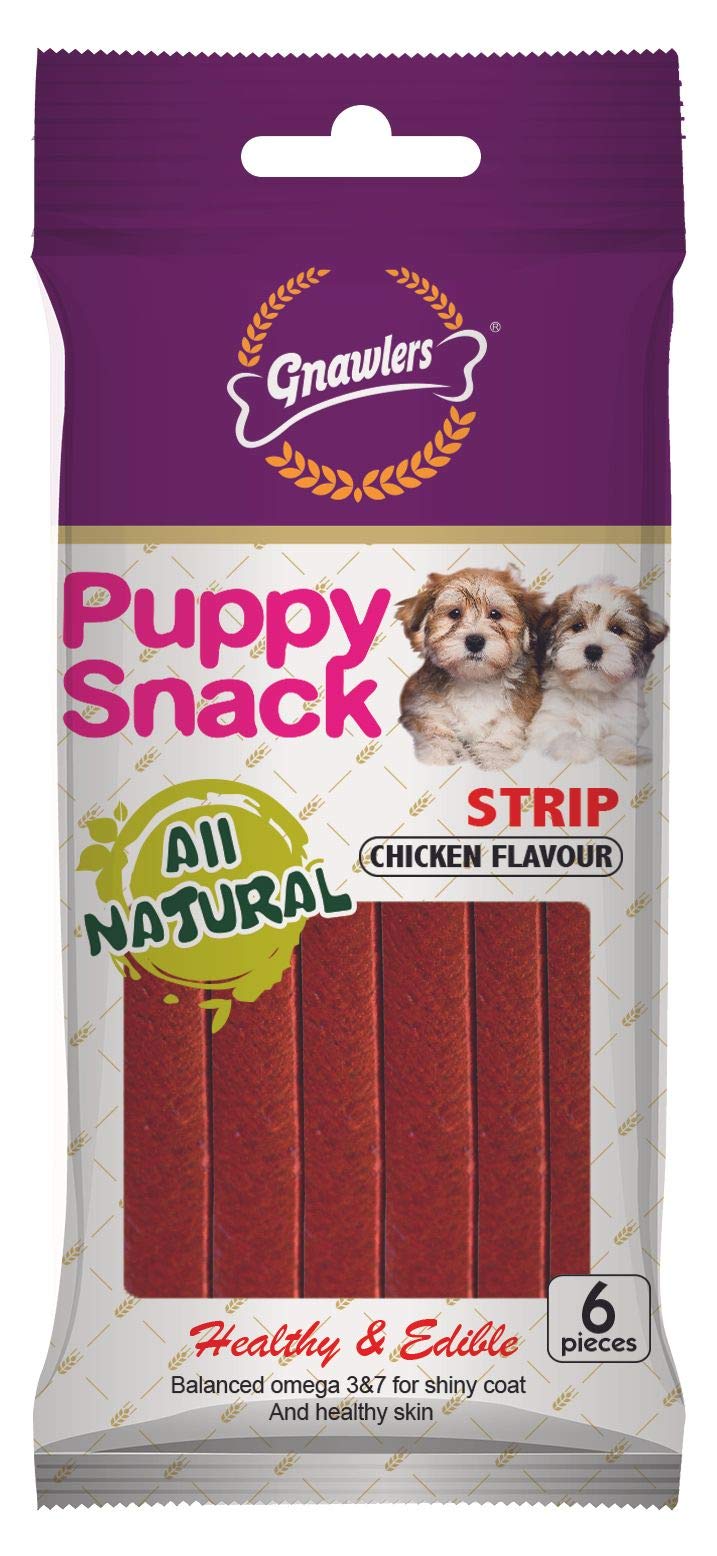 See full amazon price history chart for Gnawlers Puppy Snack, Healthy & Edible, with Added Prebiotics, Vitamins & Minerals, Balanced Omega 3&6 for Shiny Coat & Healthy Skin, Strip - Chicken Flavor, 6 Pieces, 80gm, Pack of 6 Sold By DogsNCats Gnawlers Puppy Snack, Healthy & Edible, with Added Prebiotics, Vitamins & Minerals, Balanced Omega 3&6 for Shiny Coat & Healthy Skin, Strip - Chicken Flavor, 6 Pieces, 80gm, Pack of 6 Sold By DogsNCats (B08X2T9GDQ) Amazon Price History, Amazon Price Tracker