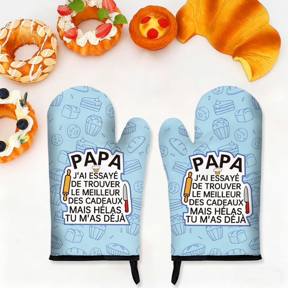 Idee Cadeau Papa Gants De Cuisine Cadeau Anniversaire Papa Cadeau pour Papa Cadeaux Papa Cadeau pour Un Papa Fete des Peres Noel Saint Valentin