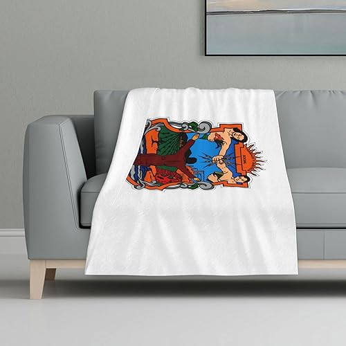 EMEIISEO Flag of Baja California Flannel Blanket 32x48in Lightweight and Anti-Pilling Suitable for Use On Beds and Sofas