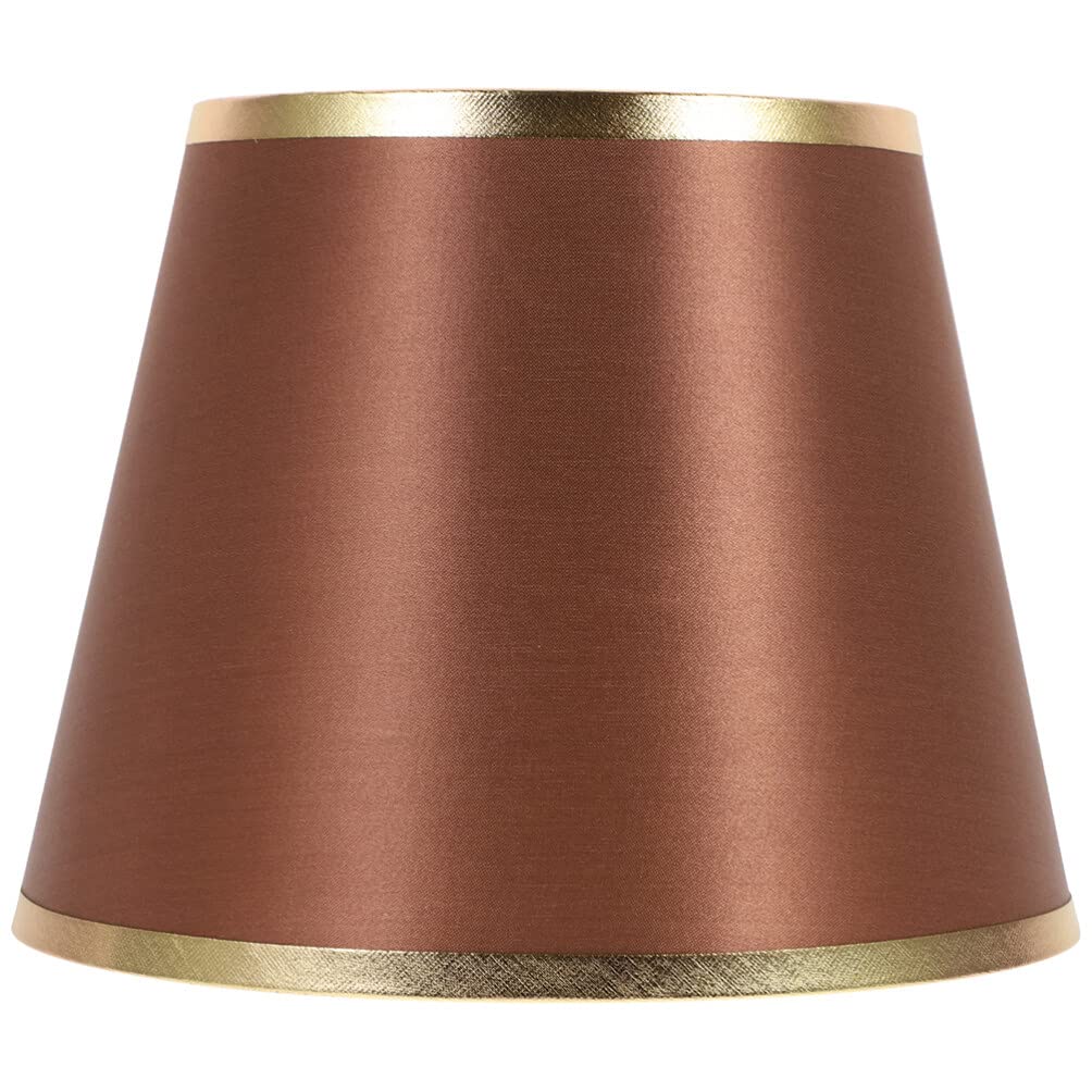 Fabric Lampshade Replacement for Desk Lamp, Coffee Decorative