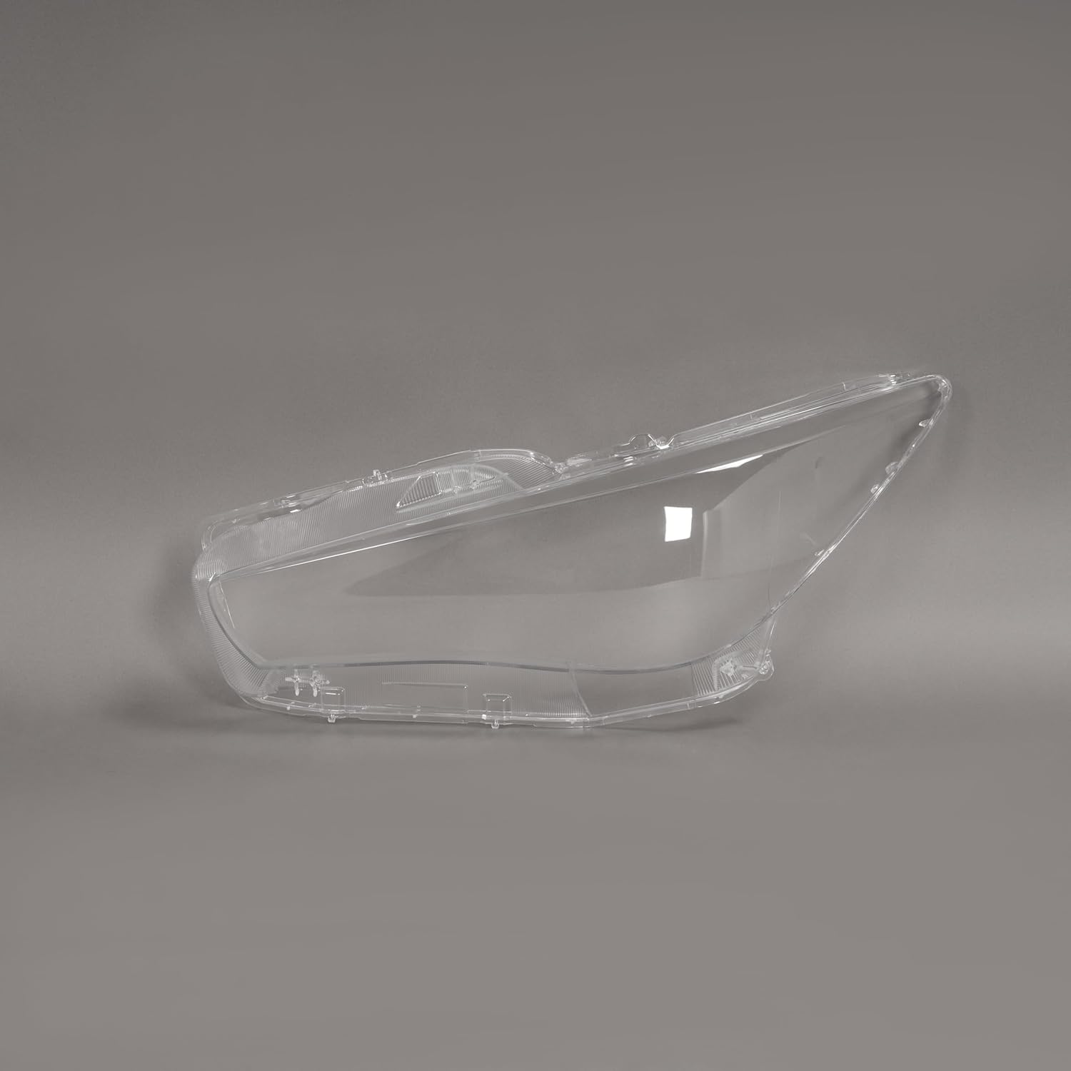 HECASA Left Headlight Lens Compatible with 2014-2022 Infiniti Q50 Models w/o AFS system Headlight Headlamp Front Light Lamp Lens Cover - Driver Side