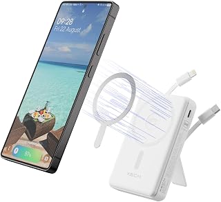 XECH 10000mah Magnetic Power Bank | 5-in-1 Fast Charging Powerbank | 22.5W Max Output | Bi-Directional USB-C Port | USB-A ... Price In India