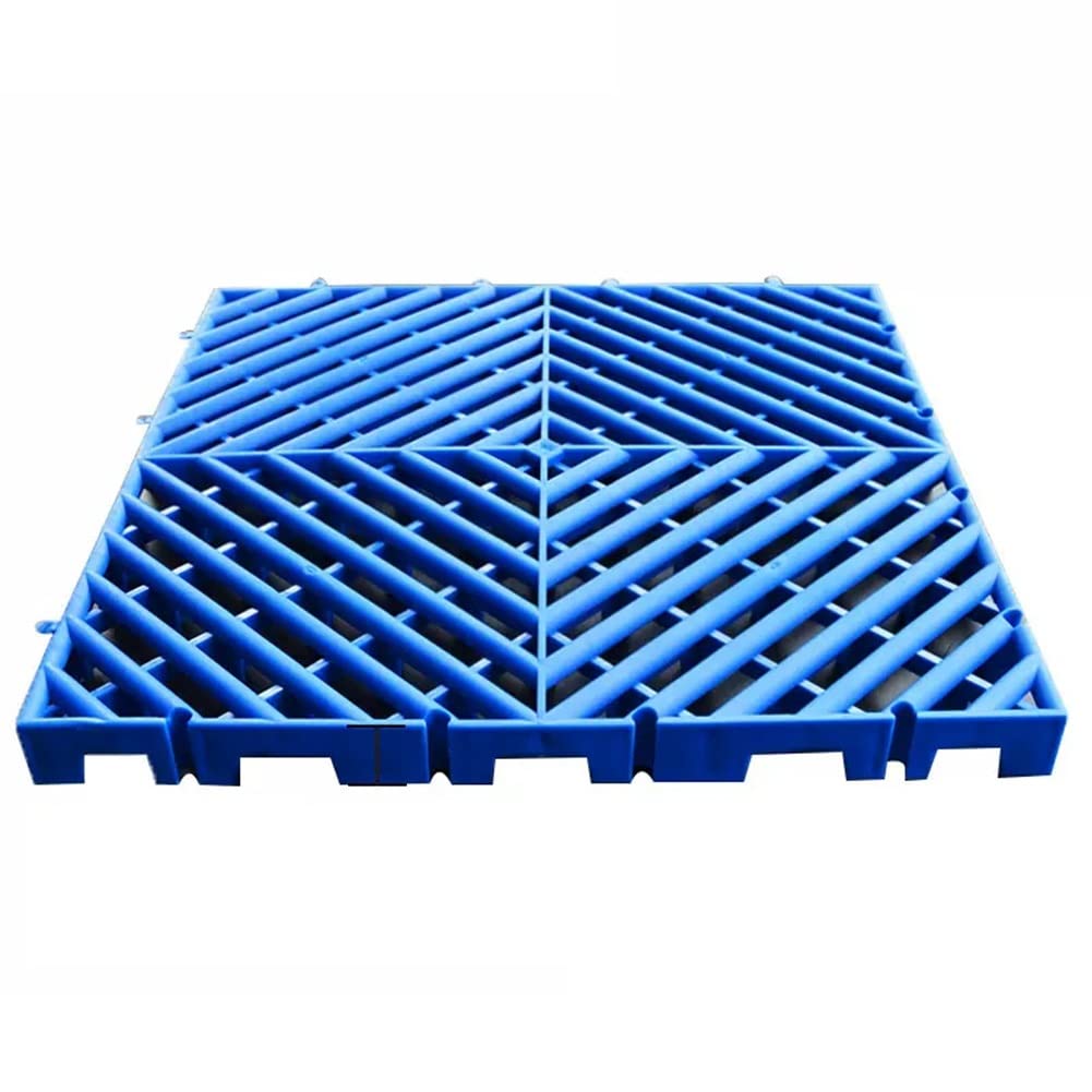 HHOZsafety Non Slip Waterproof Plastic Pallets Durable Storage Isolation Board for Car Detailing Easy to Clean 6cm Height Enhanced Stability for Auto Care