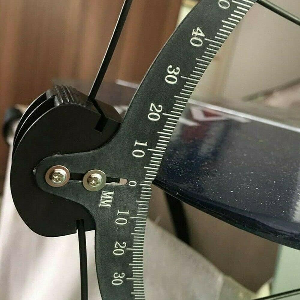 ZEZEFUFU 0-50° Measurement RC Fixed Wing Plane Model Inclinometer Aileron Angle Meter Tool